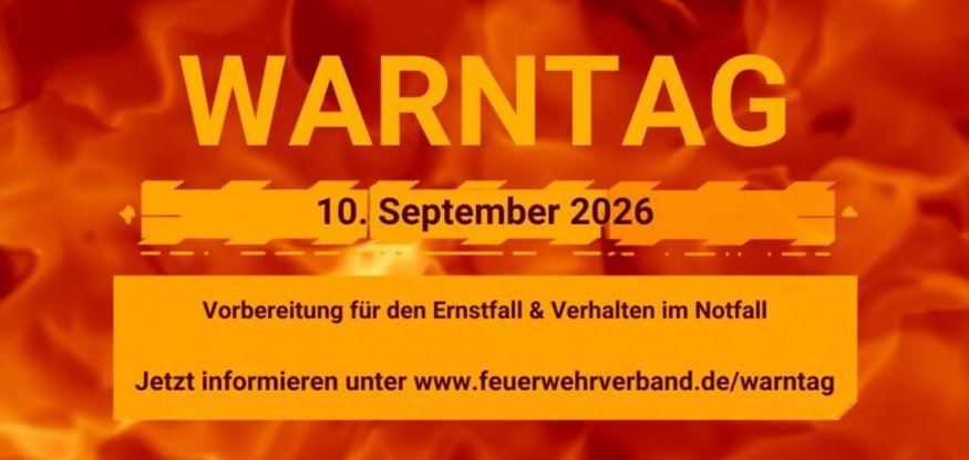 Warntag 2026 - 1 Warntag 2026 - 1